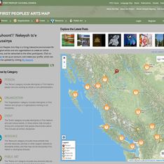 First Peoples' Arts Map